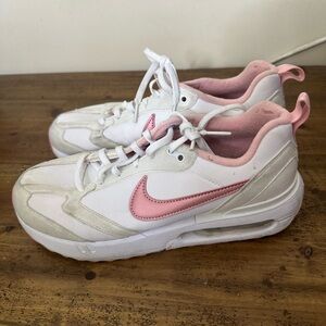 Nike Air Max Dawn Sneakers Youth Size 7 White Pink Glaze